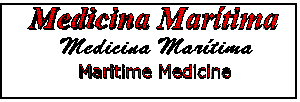Medicina Mar�tima